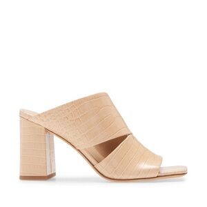 CLEARANCE Vince croc effect heel mules FINAL PRICE NO OFFER CONSIDERED